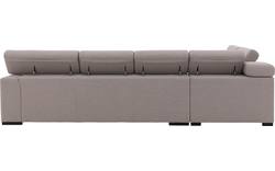 Goossens hoeksalon nora grijs stof - 8190040-01