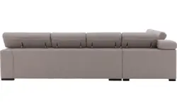 Goossens hoeksalon nora grijs stof - 8190040-01