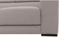 Goossens hoeksalon nora grijs stof - 8190040-01