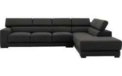 Goossens hoeksalon nora grijs stof - 8190040-205-01-gespiegeld