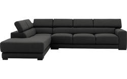 Goossens hoeksalon nora grijs stof - 8190040-205-01