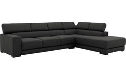 Goossens hoeksalon nora grijs stof - 8190040-205-01-gespiegeld