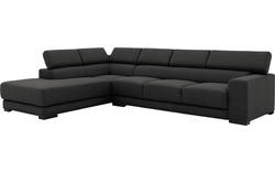 Goossens hoeksalon nora grijs stof - 8190040-205-01