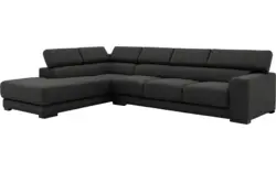 Goossens hoeksalon nora grijs stof - 8190040-205-01