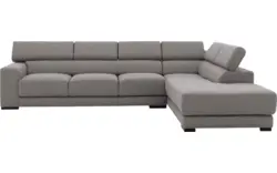 Goossens hoeksalon nora grijs stof - 8190040-207-01-gespiegeld