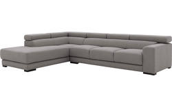 Goossens hoeksalon nora grijs stof - 8190040-207-01