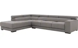 Goossens hoeksalon nora grijs stof - 8190040-207-01