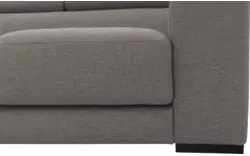 Goossens hoeksalon nora grijs stof - 8190040-207-01