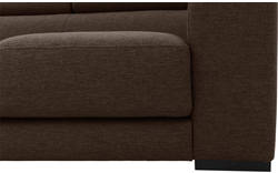Goossens hoeksalon nora bruin stof - 8190040-211-01