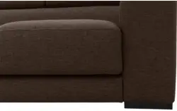 Goossens hoeksalon nora bruin stof - 8190040-211-01