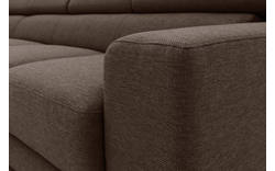 Goossens hoeksalon nora bruin stof - 8190040-211-01