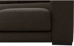 Goossens hoeksalon nora bruin stof - 8190040-213-01