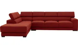 Goossens hoeksalon nora rood stof - 8190040-216-01