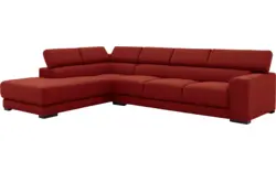 Goossens hoeksalon nora rood stof - 8190040-216-01