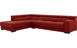 Goossens hoeksalon nora rood stof - 8190040-216-01