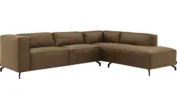 Goossens hoeksalon calvin groen micro leer - 8190066-626-01-gespiegeld