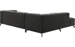 Goossens hoeksalon calvin grijs micro leer - 8190066-635-01