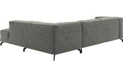 Goossens hoeksalon calvin grijs micro leer - 8190066-636-01-gespiegeld