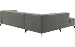 Goossens hoeksalon calvin grijs micro leer - 8190066-636-01
