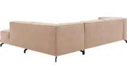 Goossens hoeksalon calvin beige micro leer - 8190066-637-01-gespiegeld