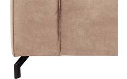 Goossens hoeksalon calvin beige micro leer - 8190066-637-01-gespiegeld