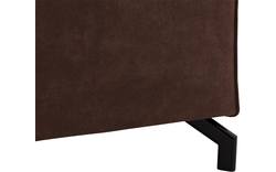 Goossens voetenbank calvin bruin micro leer - 8190107-631-01