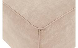 Goossens voetenbank calvin beige micro leer - 8190107-637-01