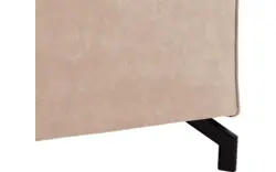 Goossens voetenbank calvin beige micro leer - 8190107-637-01