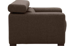 Goossens fauteuil nora bruin stof - 8190118-211-01