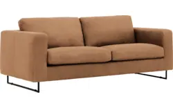 Goossens excellent zitbank jovani bruin leer - 8261065-goossens-excellent-jovani-bank-leer-bruin-01