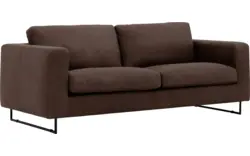 Goossens excellent zitbank jovani bruin leer - 8190119-420-01
