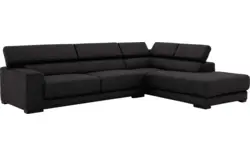 Goossens hoeksalon nora grijs stof - 8190123-204-01