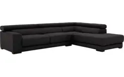 Goossens hoeksalon nora grijs stof - 8190123-204-01