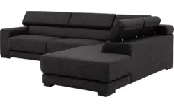 Goossens hoeksalon nora grijs stof - 8190123-204-01