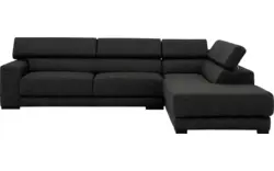 Goossens hoeksalon nora grijs stof - 8190123-205-01