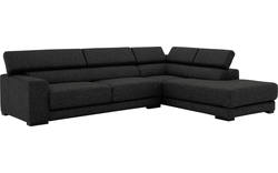 Goossens hoeksalon nora grijs stof - 8190123-205-01