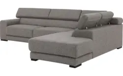 Goossens hoeksalon nora grijs stof - 8190123-207-01