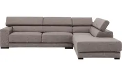Goossens hoeksalon nora grijs stof - 8190123-208-01