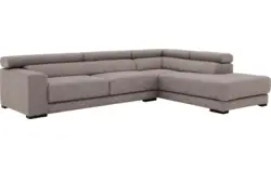 Goossens hoeksalon nora grijs stof - 8190123-208-01