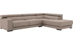 Goossens hoeksalon nora beige stof - 8190123-209-01