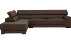 Goossens hoeksalon nora bruin stof - 8190123-211-01-gespiegeld