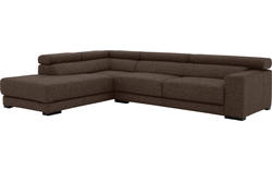 Goossens hoeksalon nora bruin stof - 8190123-211-01-gespiegeld