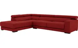 Goossens hoeksalon nora rood stof - 8190123-216-01-gespiegeld