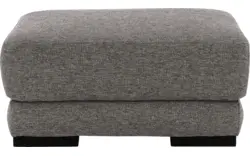 Goossens voetenbank nora grijs stof - 8190125-207-01