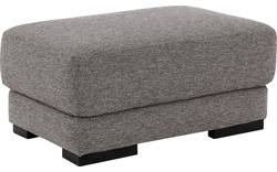 Goossens voetenbank nora grijs stof - 8190125-207-02