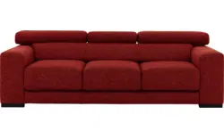 Goossens zitbank nora rood stof - 8190126-216-01