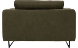 Goossens excellent loveseat jovani groen leer - 8261066-goossens-excellent-jovani-bank-leer-groen-01