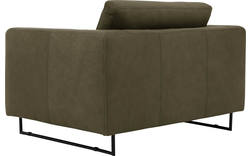Goossens excellent loveseat jovani groen leer - 8261066-goossens-excellent-jovani-bank-leer-groen-01