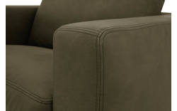Goossens excellent loveseat jovani groen leer - 8261066-goossens-excellent-jovani-bank-leer-groen-01