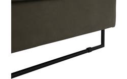 Goossens voetenbank jovani groen leer - 8190143-01